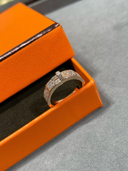 [Ornora Jewelry]KELLY PINK GOLD DIAMOND RING