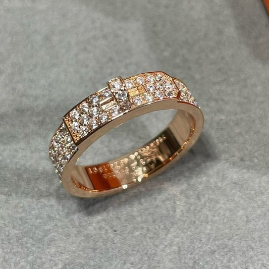 [Ornora Jewelry]KELLY PINK GOLD DIAMOND RING
