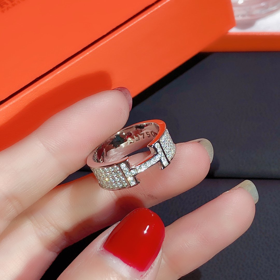 [Ornora Jewelry]H RING FULL DIAMOND