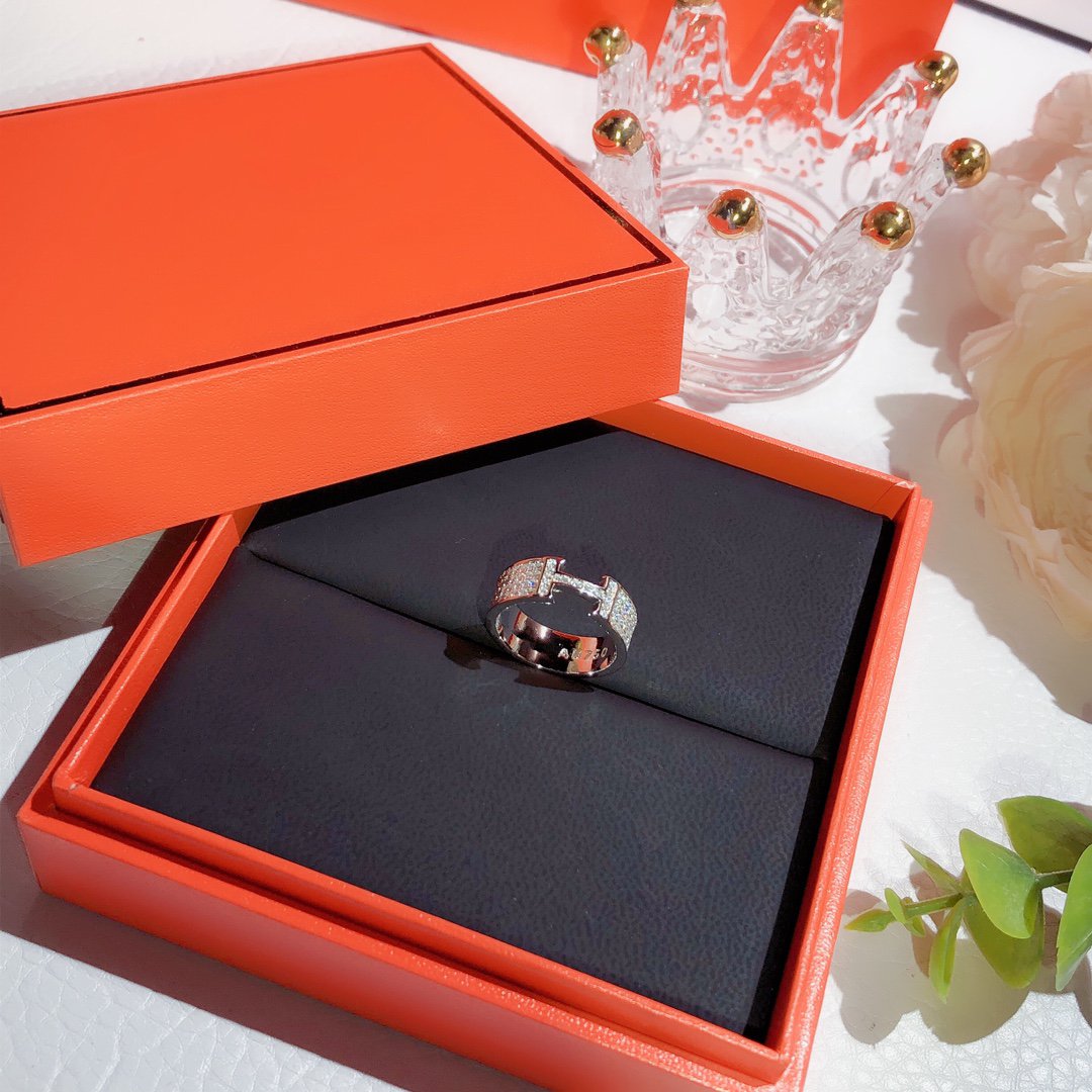 [Ornora Jewelry]H RING FULL DIAMOND