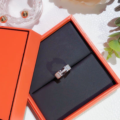 [Ornora Jewelry]H RING FULL DIAMOND