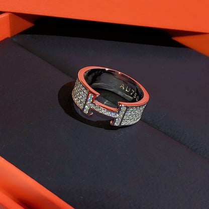 [Ornora Jewelry]H RING FULL DIAMOND