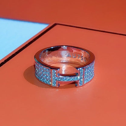 [Ornora Jewelry]H RING FULL DIAMOND