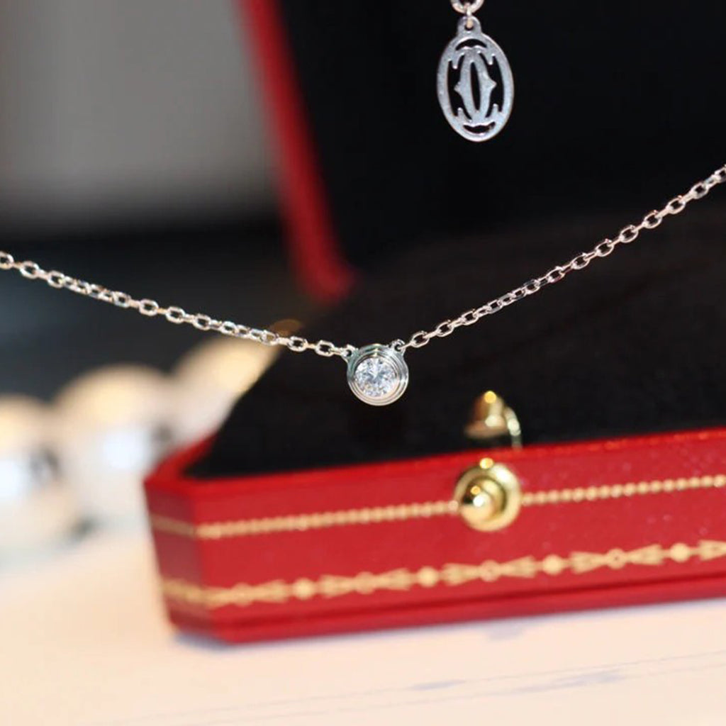 [Ornora Jewelry]DAMOUR DIAMOND NECKLACE