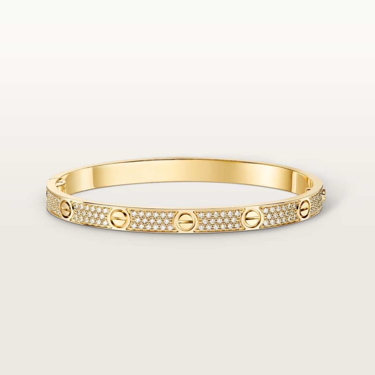 [Ornora Jewelry]LOVE BRACELET 4.8MM DIAMOND-PAVED