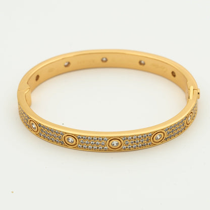 [Ornora Jewelry]LOVE BRACELET 6.1MM DIAMOND-PAVED 10 BIG DIAMONDS