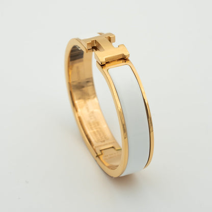[Ornora Jewelry]H WHITE BRACELET