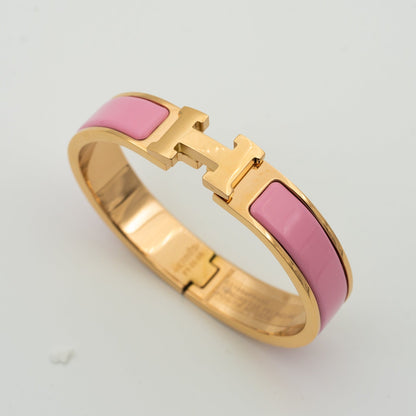 [Ornora Jewelry]H PINK BRACELET