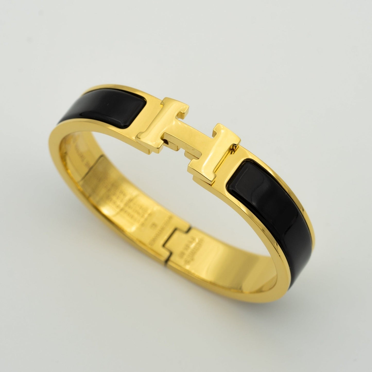 [Ornora Jewelry]H BLACK BRACELET
