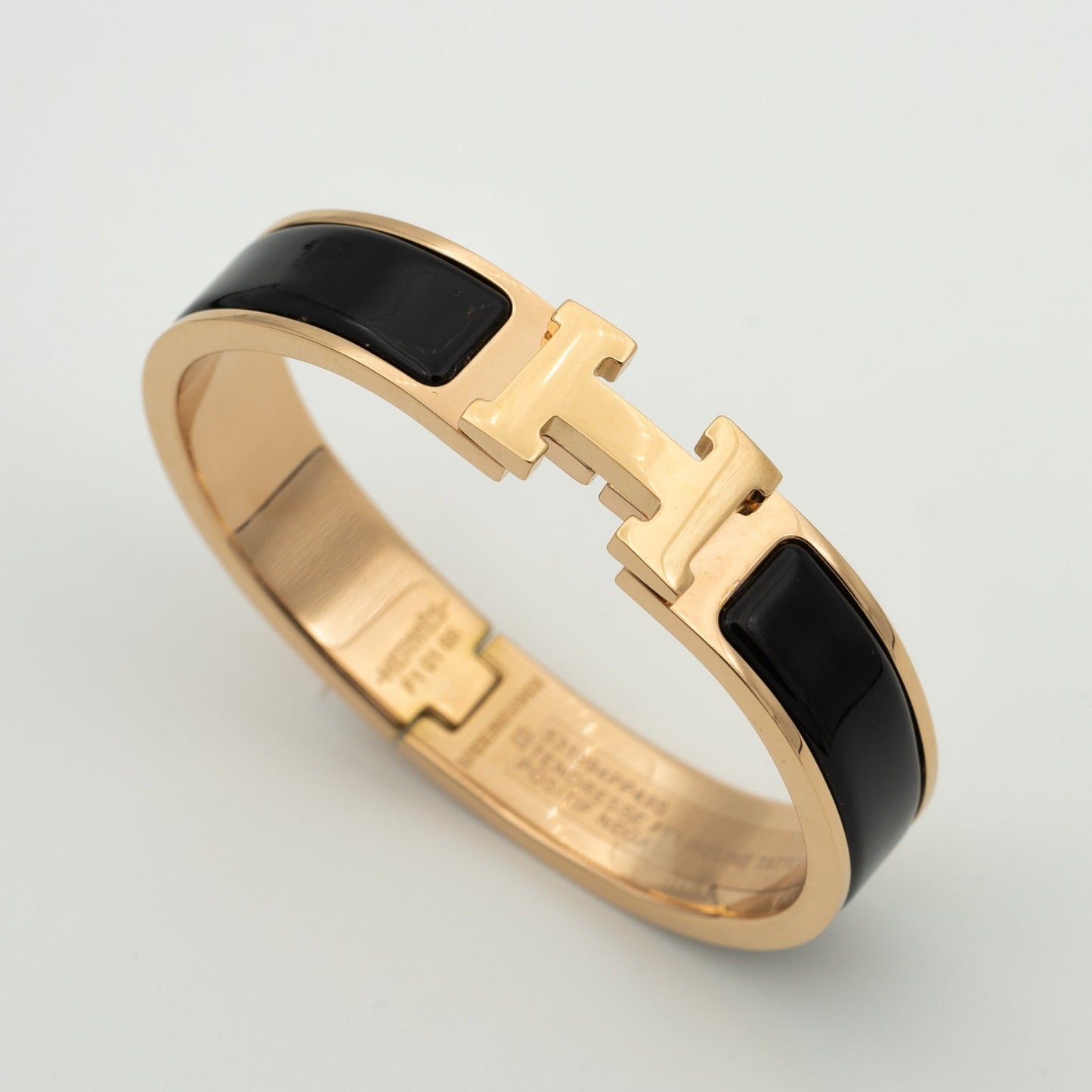 [Ornora Jewelry]H BLACK BRACELET