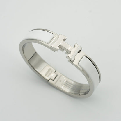 [Ornora Jewelry]H WHITE BRACELET