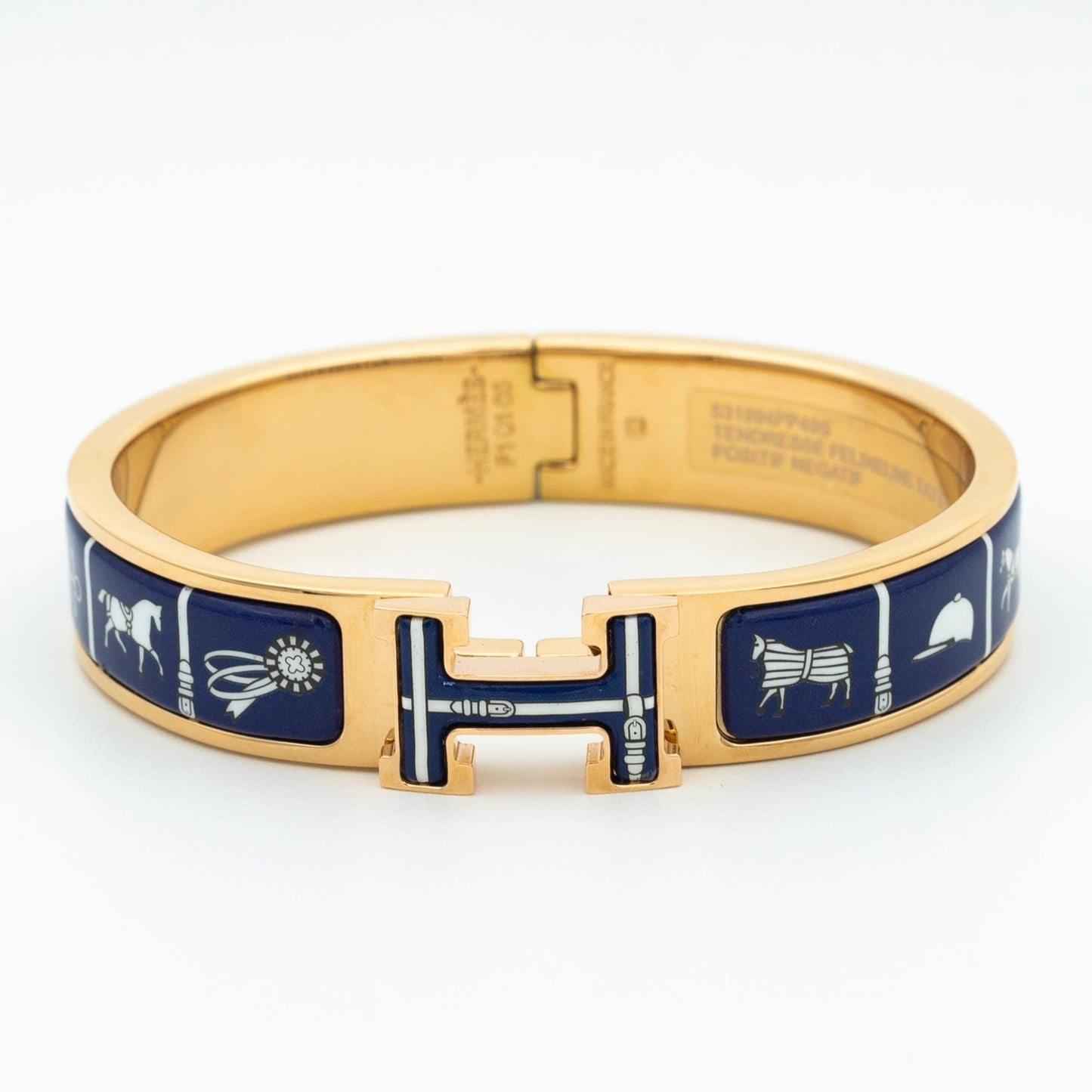 [Ornora Jewelry]H BRACELET BLUE CERAMIC