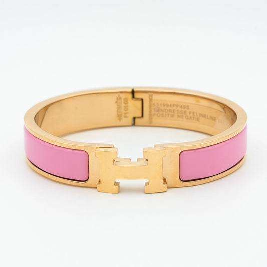 [Ornora Jewelry]H PINK BRACELET