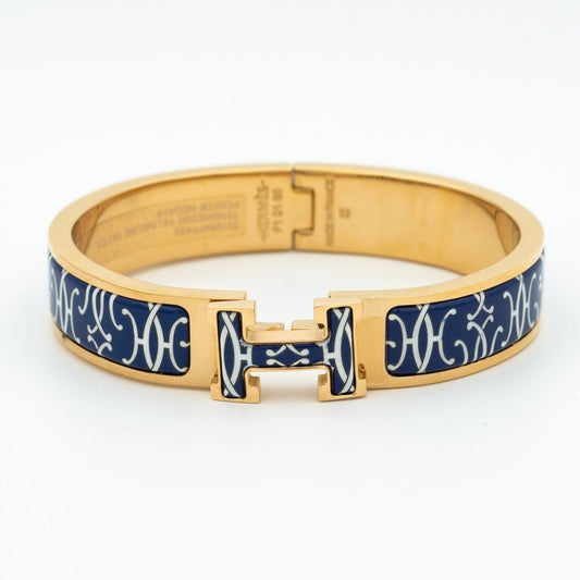 [Ornora Jewelry]H BRACELET BLACK MULTICOLOR