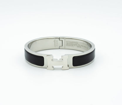 [Ornora Jewelry]H BLACK BRACELET