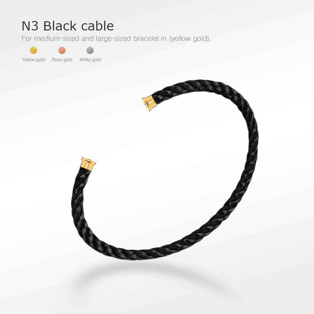 [Ornora Jewelry]FORCE SERIES BRACELET CABLES 50 CHOICES (DIY SELECTION)