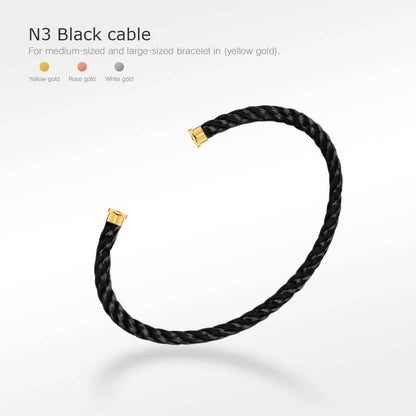[Ornora Jewelry]FORCE SERIES BRACELET CABLES 50 CHOICES (DIY SELECTION)