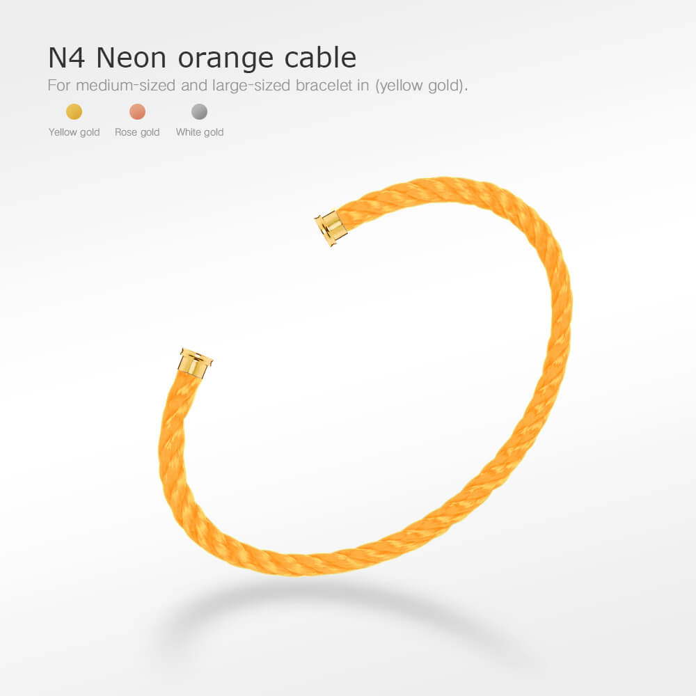 [Ornora Jewelry]FORCE SERIES BRACELET CABLES 50 CHOICES (DIY SELECTION)
