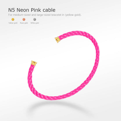 [Ornora Jewelry]FORCE SERIES BRACELET CABLES 50 CHOICES (DIY SELECTION)