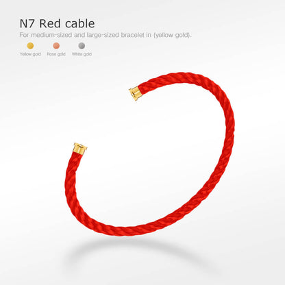 [Ornora Jewelry]FORCE SERIES BRACELET CABLES 50 CHOICES (DIY SELECTION)