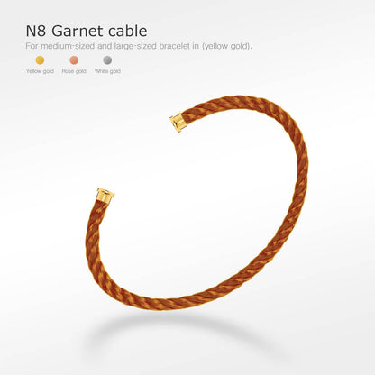 [Ornora Jewelry]FORCE SERIES BRACELET CABLES 50 CHOICES (DIY SELECTION)