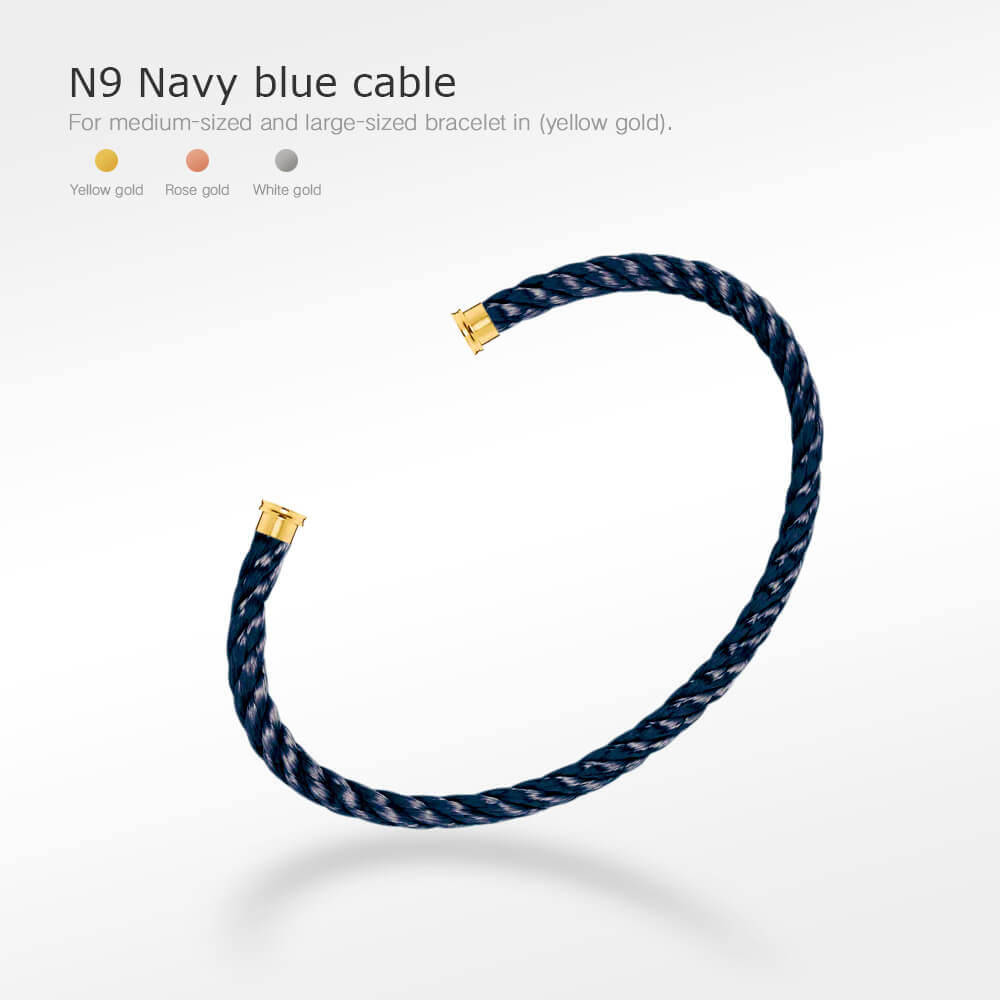 [Ornora Jewelry]FORCE SERIES BRACELET CABLES 50 CHOICES (DIY SELECTION)