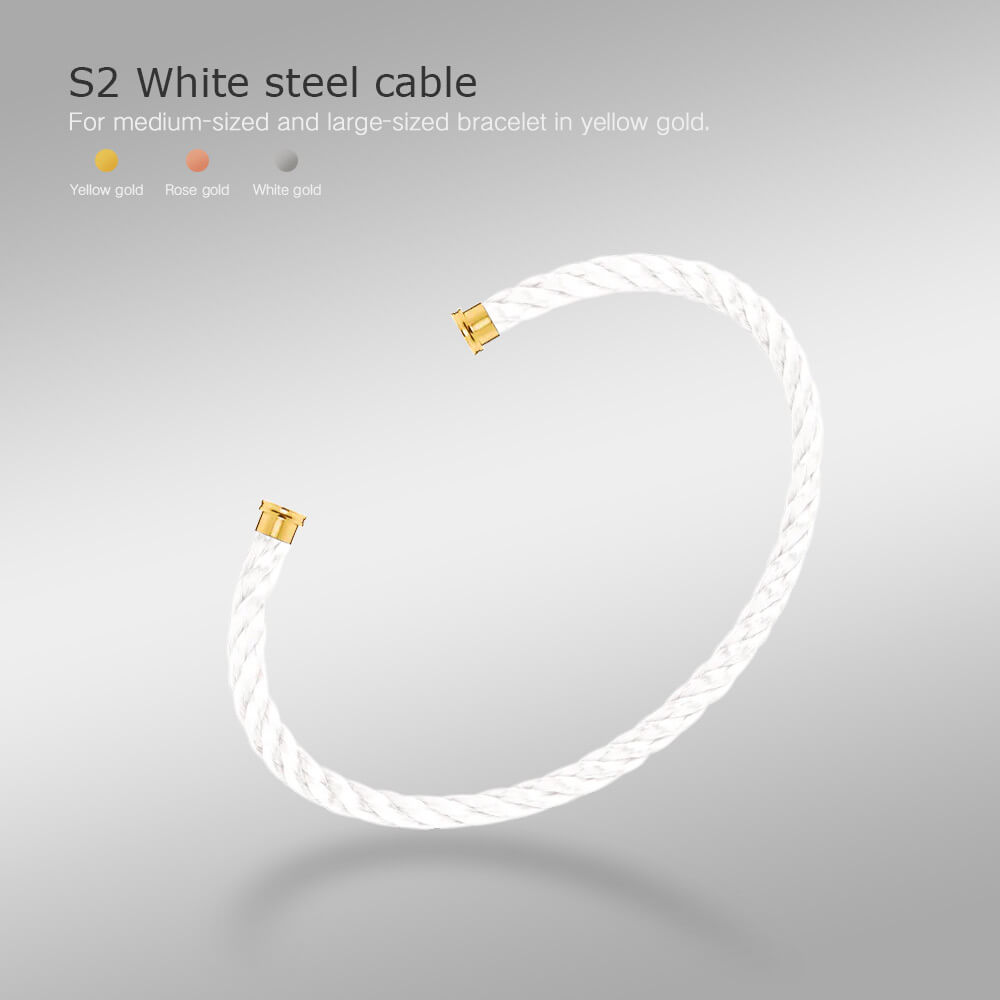 [Ornora Jewelry]FORCE SERIES BRACELET CABLES 50 CHOICES (DIY SELECTION)