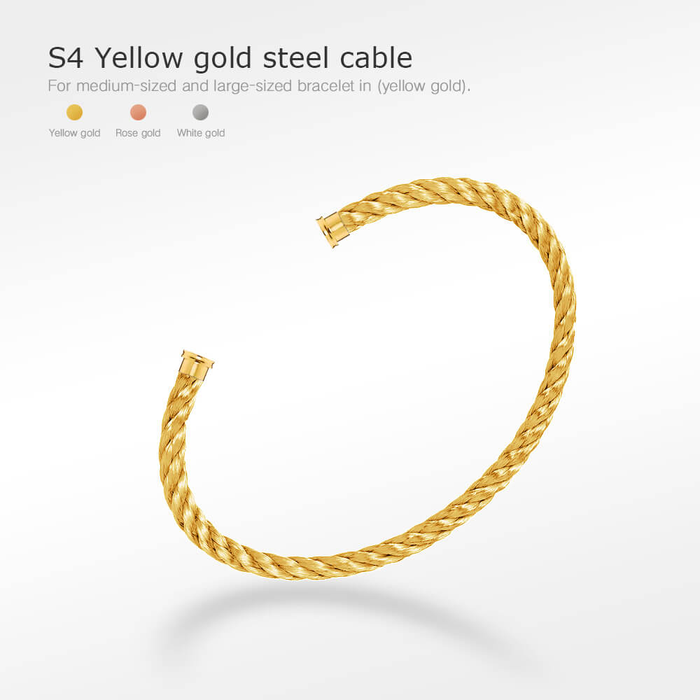 [Ornora Jewelry]FORCE SERIES BRACELET CABLES 50 CHOICES (DIY SELECTION)