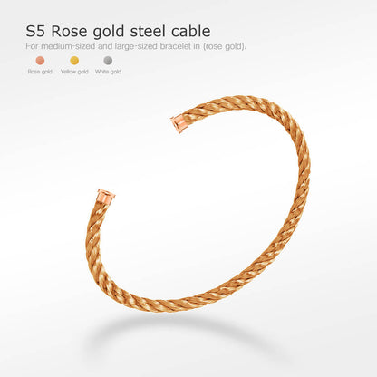 [Ornora Jewelry]FORCE SERIES BRACELET CABLES 50 CHOICES (DIY SELECTION)