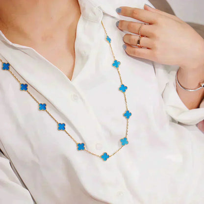 [Ornora Jewelry]CLOVER 20 MOTIFS TURQUOISE GOLD