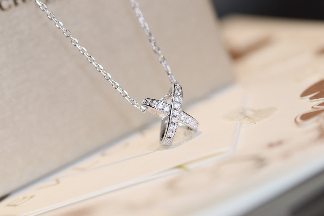 [Ornora Jewelry]JEUX DE DIAMOND NECKLACE