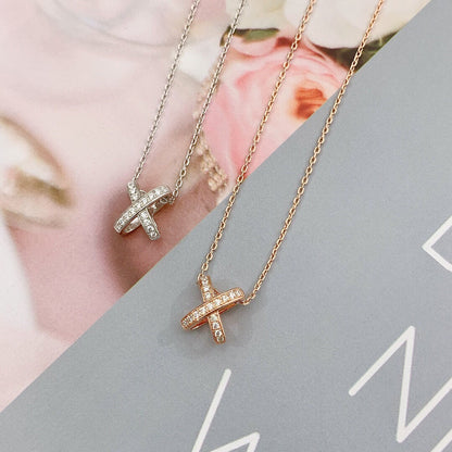 [Ornora Jewelry]JEUX DE DIAMOND NECKLACE