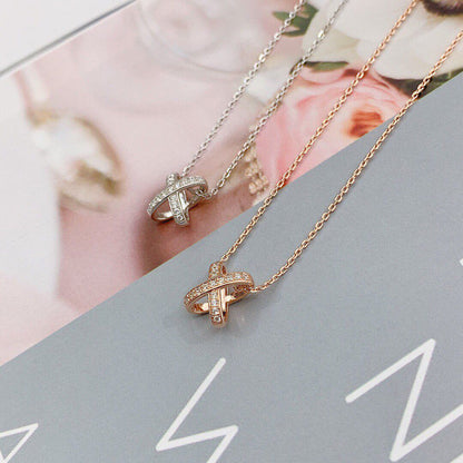 [Ornora Jewelry]JEUX DE DIAMOND NECKLACE