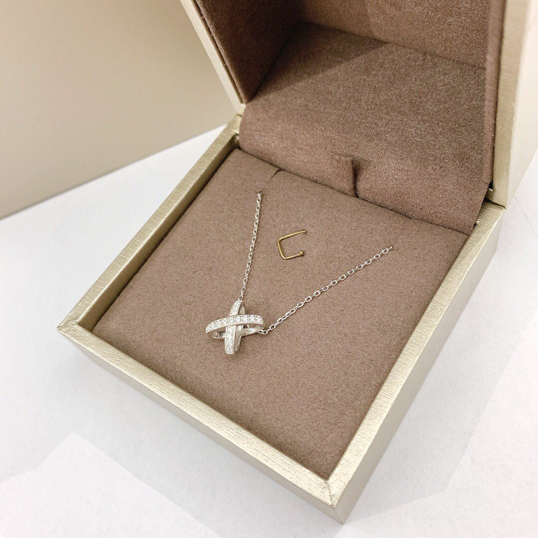 [Ornora Jewelry]JEUX DE DIAMOND NECKLACE