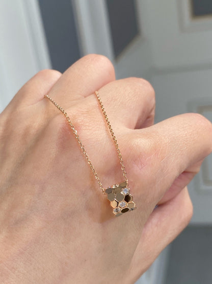 [Ornora Jewelry]BEE LOVE DIAMOND NECKLACE