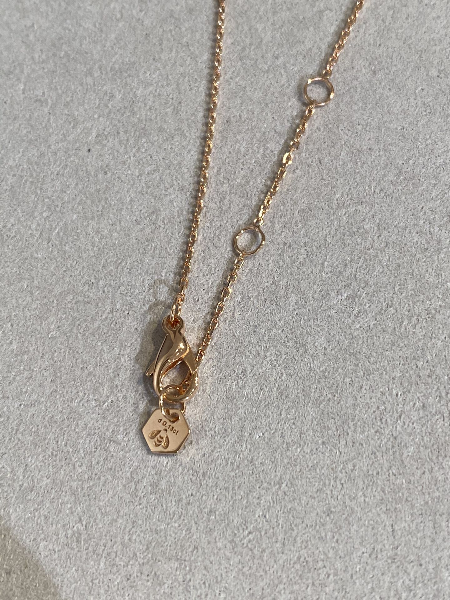 [Ornora Jewelry]BEE LOVE DIAMOND NECKLACE
