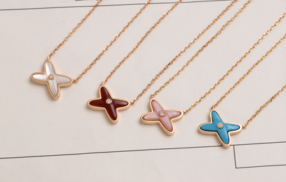 [Ornora Jewelry]JEUX DE NECKLACE 1 DIAMOND