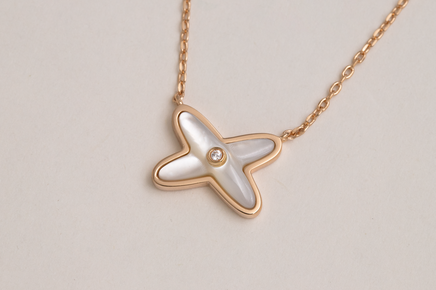 [Ornora Jewelry]JEUX DE NECKLACE 1 DIAMOND