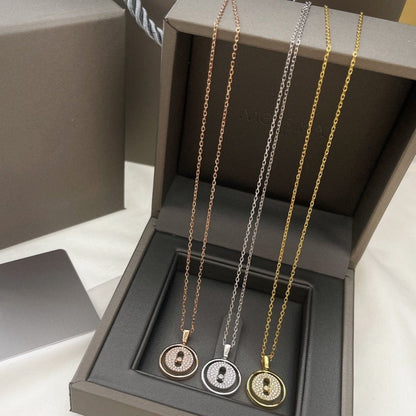 [Ornora Jewelry]LUCKY MOVER PM PAVED NECKLACE