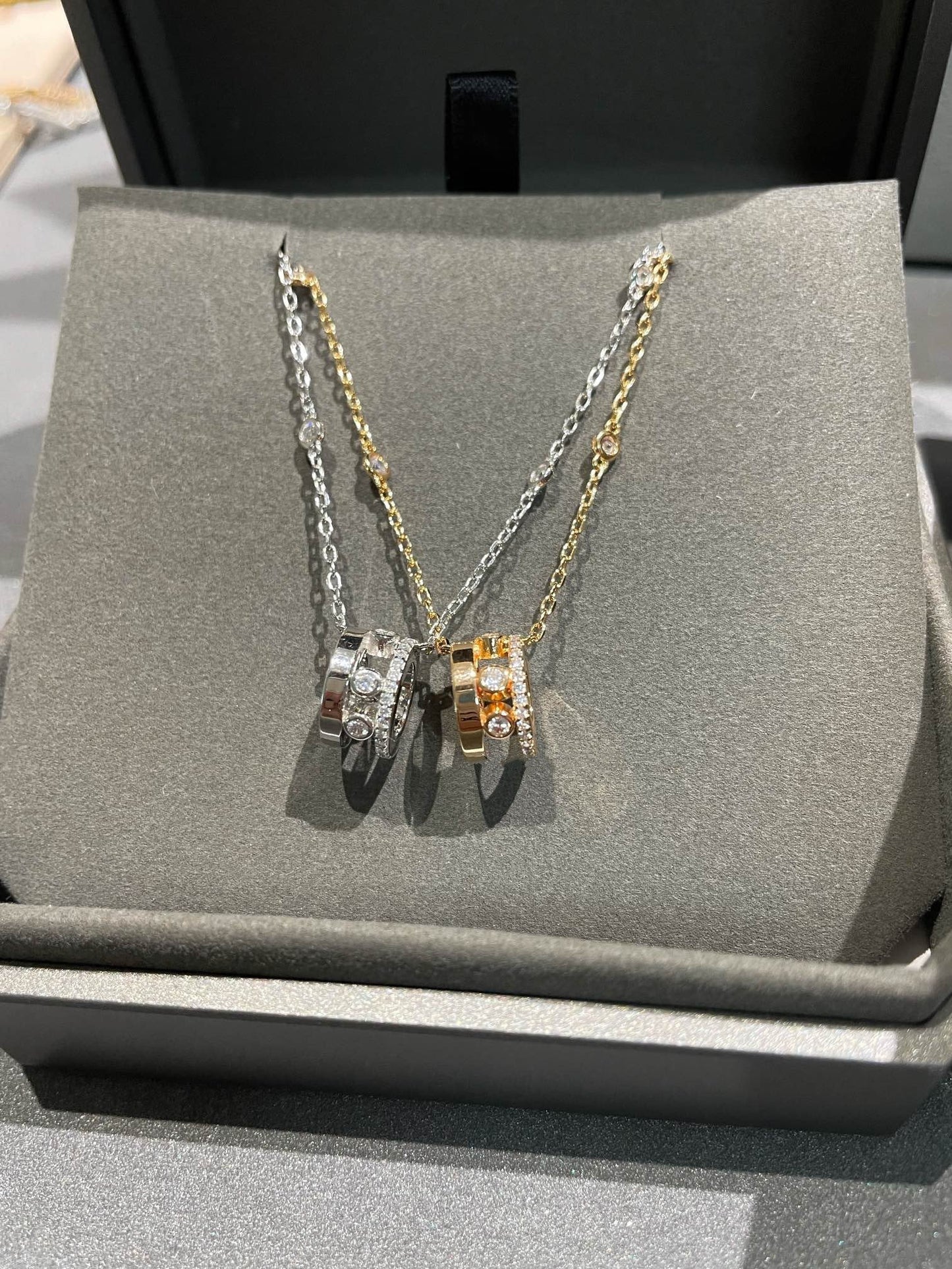 [Ornora Jewelry]CHAIN MOVE ROMANE PEDAND NECKLACE