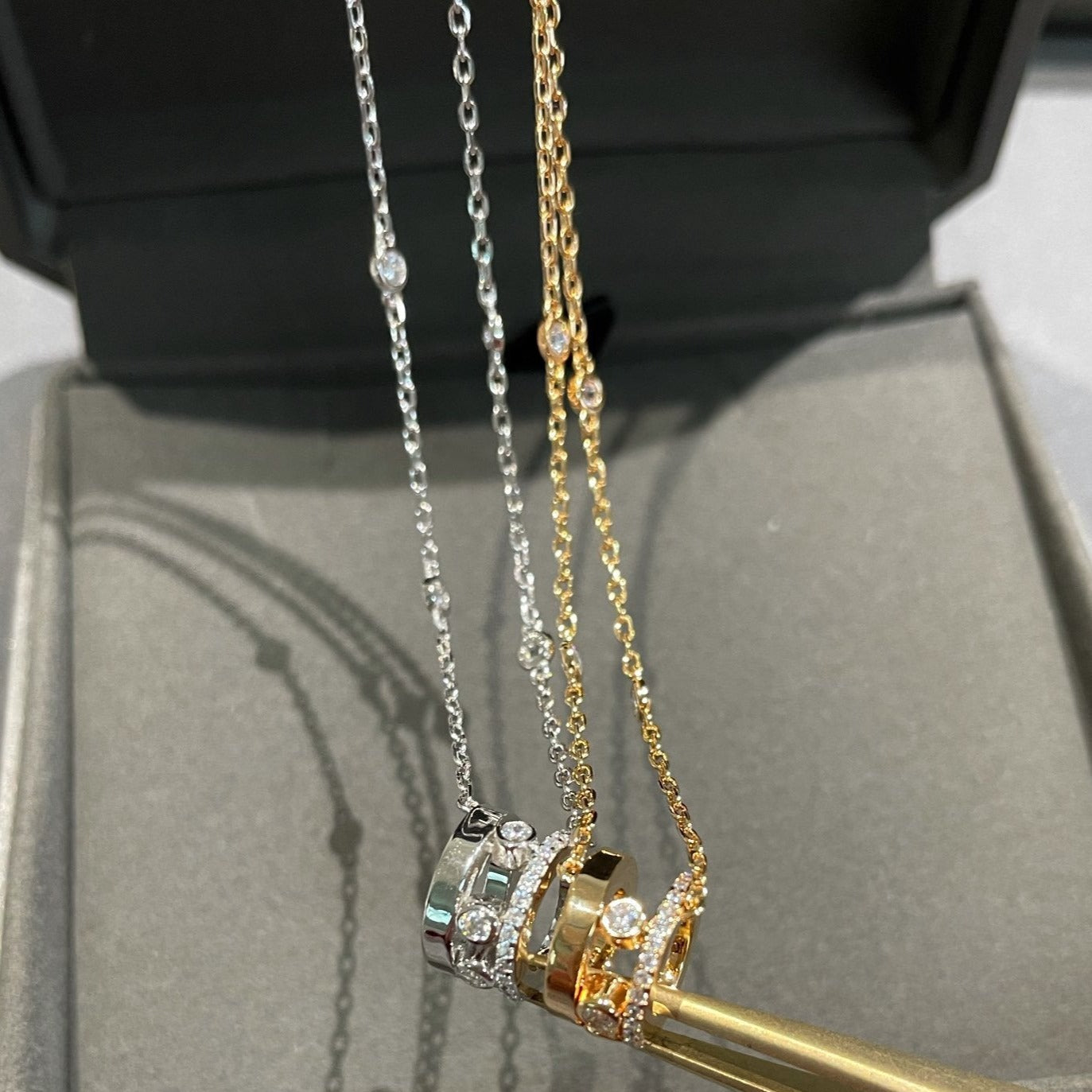 [Ornora Jewelry]CHAIN MOVE ROMANE PEDAND NECKLACE