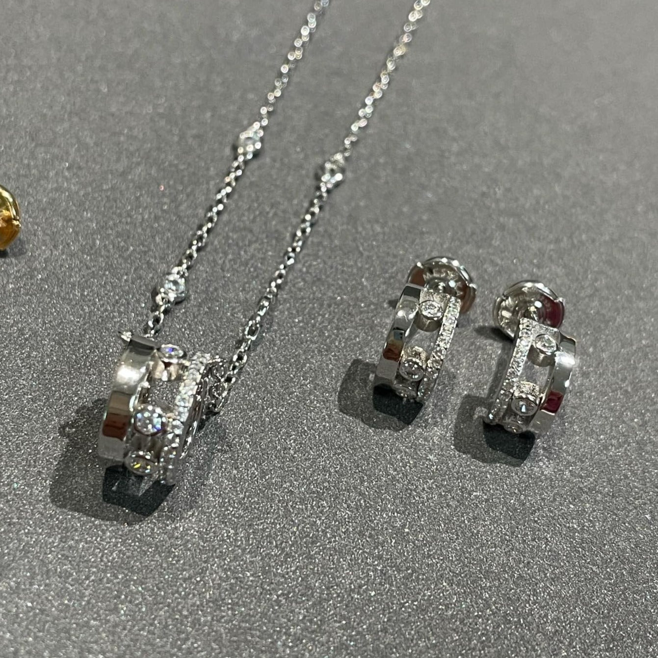 [Ornora Jewelry]CHAIN MOVE ROMANE PEDAND NECKLACE