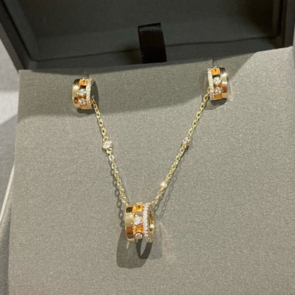 [Ornora Jewelry]CHAIN MOVE ROMANE PEDAND NECKLACE
