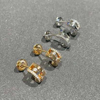 [Ornora Jewelry]MOVE ROMANE EARRINGS DIAMOND
