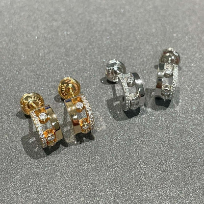 [Ornora Jewelry]MOVE ROMANE EARRINGS DIAMOND