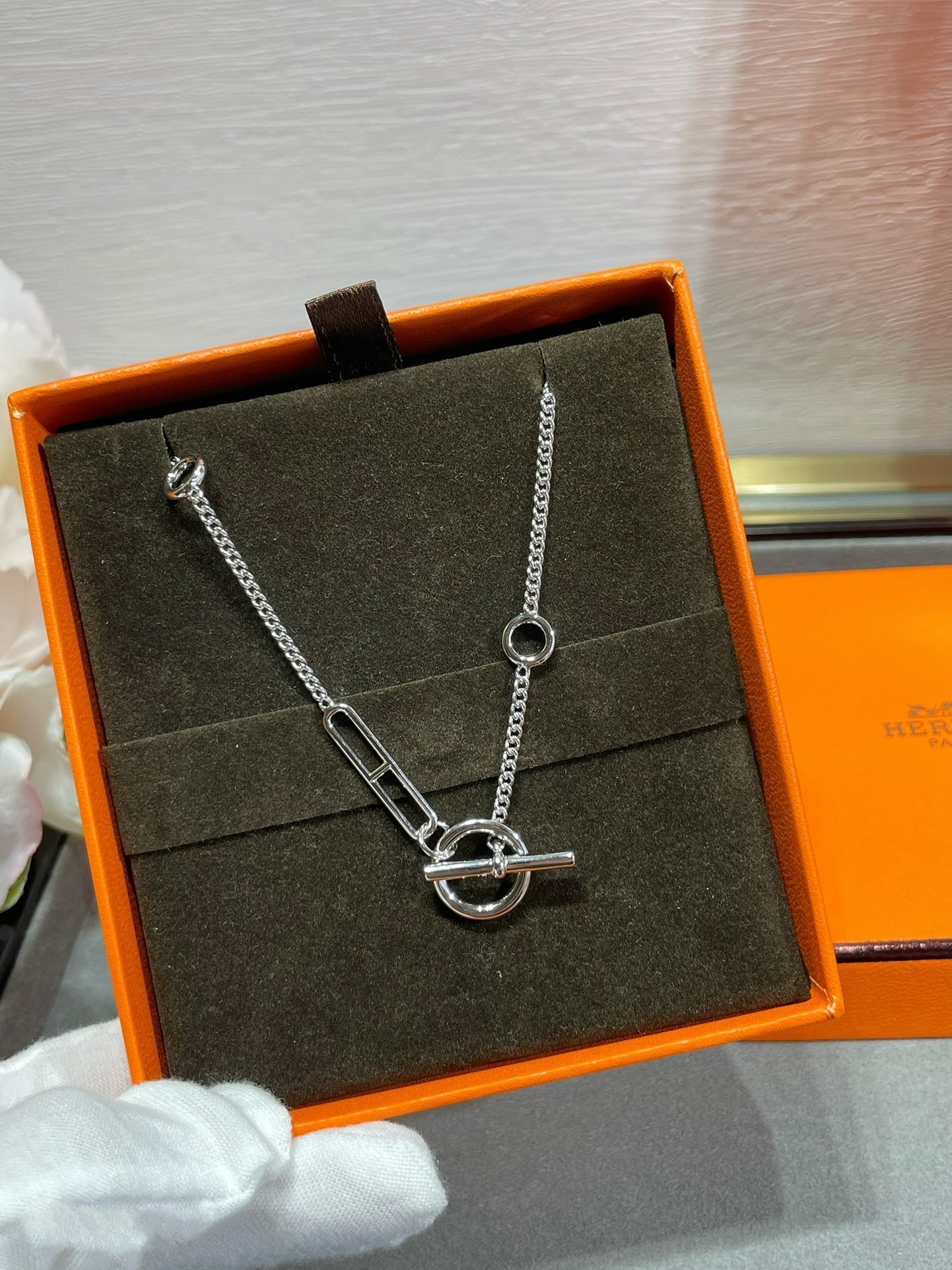 [Ornora Jewelry]HM STERLING CHAINE D'ANCRE HEART