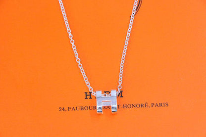 [Ornora Jewelry]HM NECKLACE H LETTER OVAL SERIES