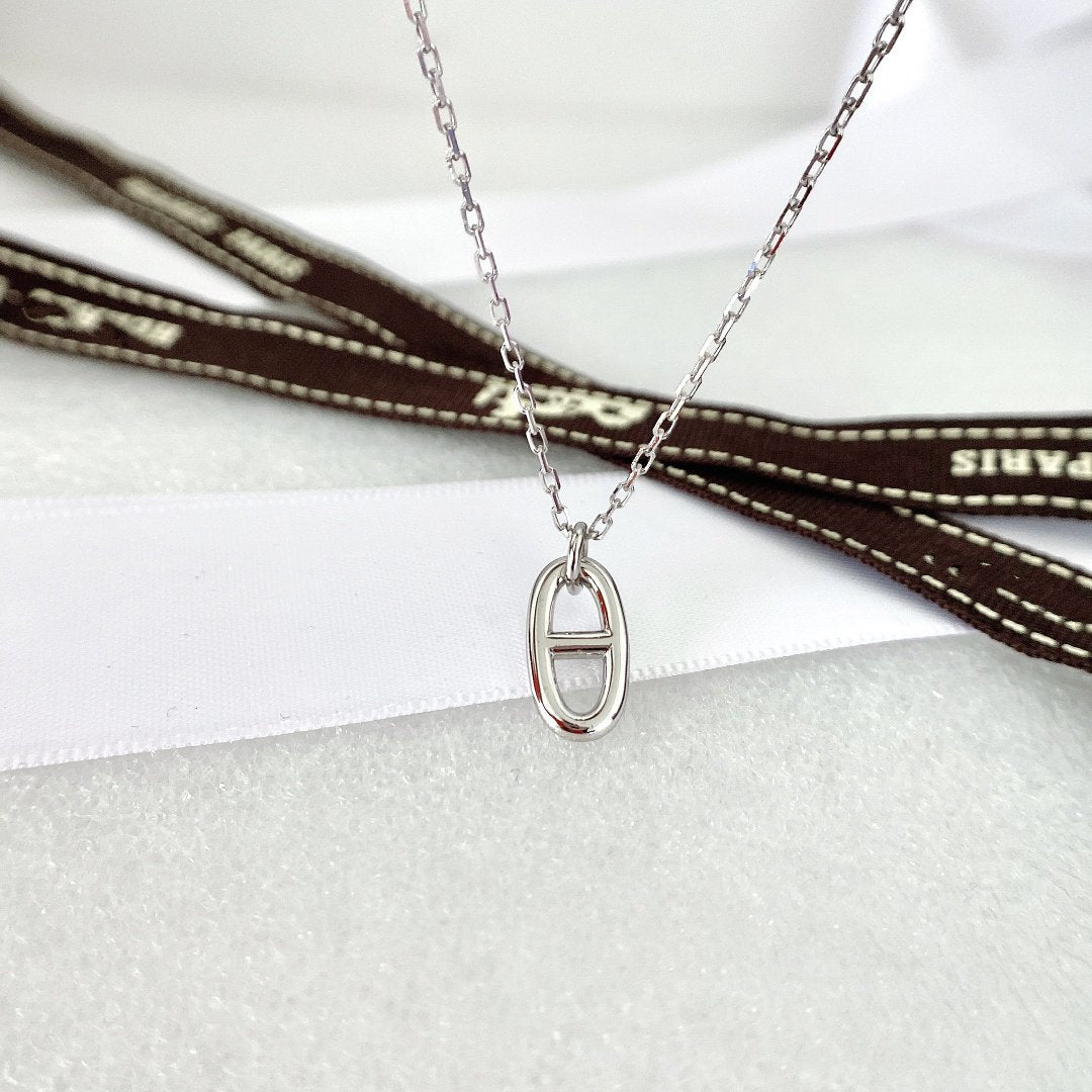 [Ornora Jewelry]HM PIG NOSE NECKLACE
