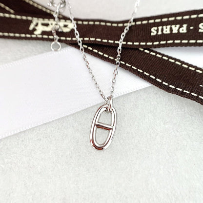 [Ornora Jewelry]HM PIG NOSE NECKLACE