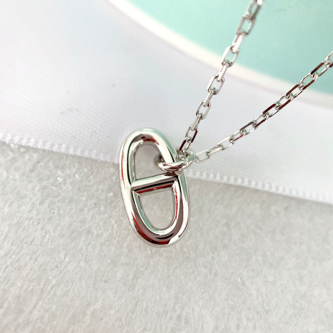 [Ornora Jewelry]HM PIG NOSE NECKLACE